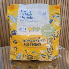 Harina de Maiz Orgánica 500g. La Esquina de las Flores