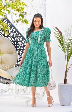 VESTIDO BELLA - VERDE - VT252 - comprar online