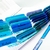 Abas Adesivas Para Bíblia Marcador Índice Tons De Azul Pacote Com 4 - comprar online