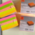 Bloco de Notas Adesivas Sticky Notes Neon - 5,1 x 5,1 cm - comprar online