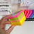 Bloco de Notas Adesivas Sticky Notes Neon - 5,1 x 5,1 cm