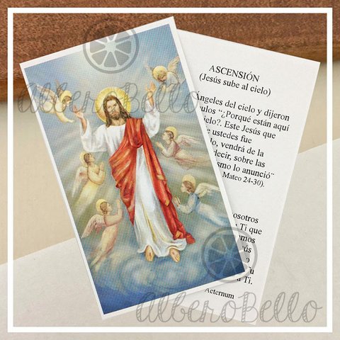 Estampas x10, x50, x100 - Ascensión de Jesús