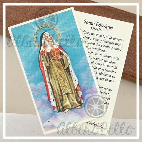 Estampas x10, x50, x100 - Santa Eduviges