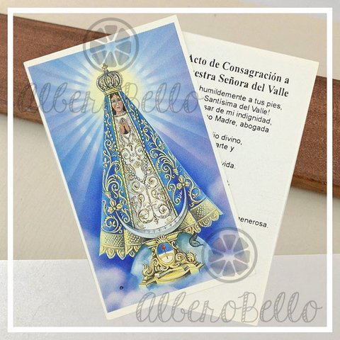 Estampas x10, x50, x100 - Virgen del Valle