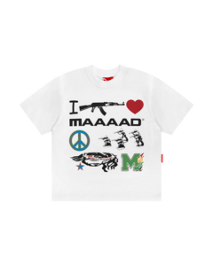 CAMISETA I LOVE MAD