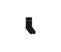 Disturb Signature Socks in Black