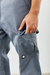 PANTALON CARGO OSWIN |GRIS| - MALIBU OUTFITTERS