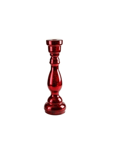 Candelabro Rojo Vidrio Glow. 167841