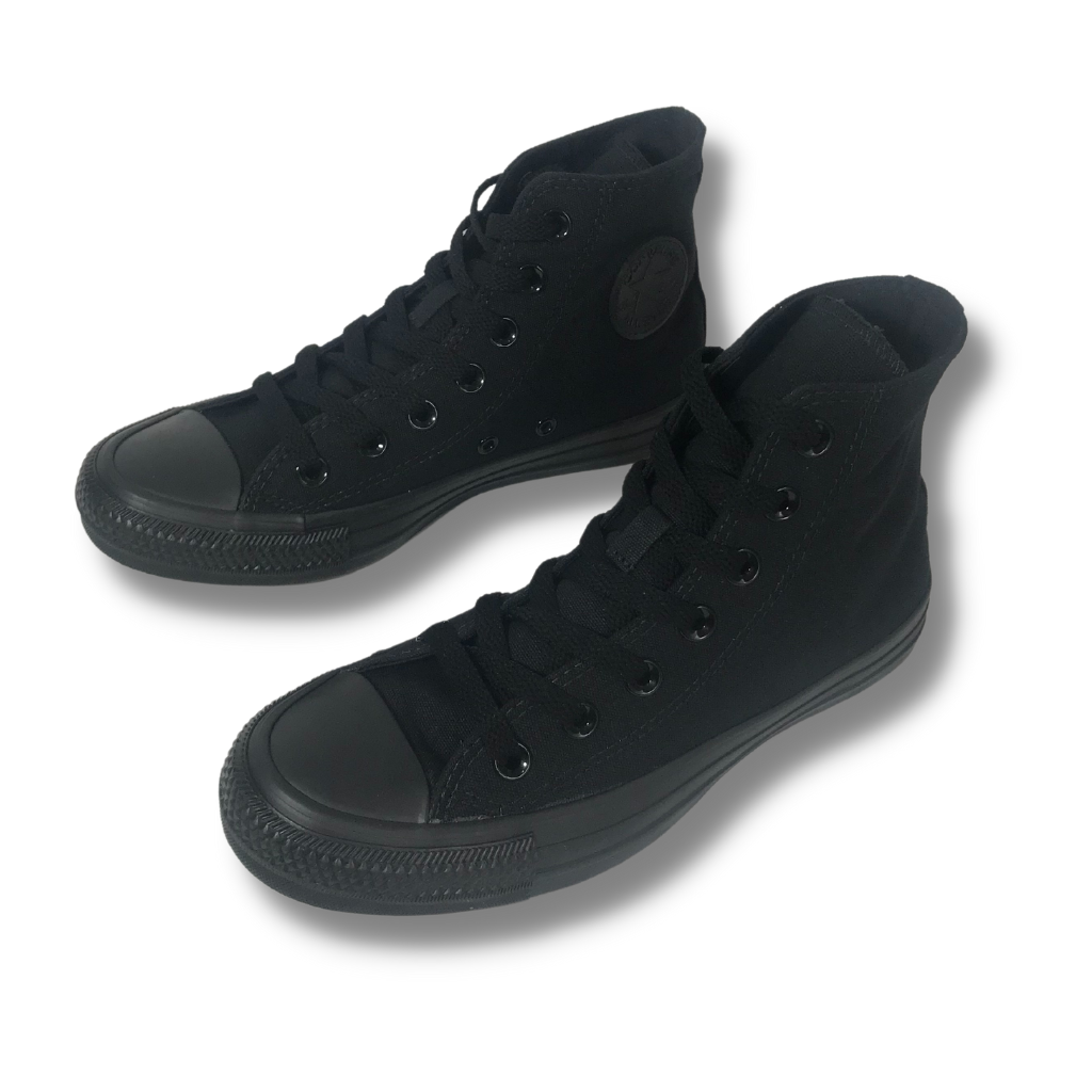 Tênis Cano Alto Converse Chuck Taylor All Star Monochrome HI Preto