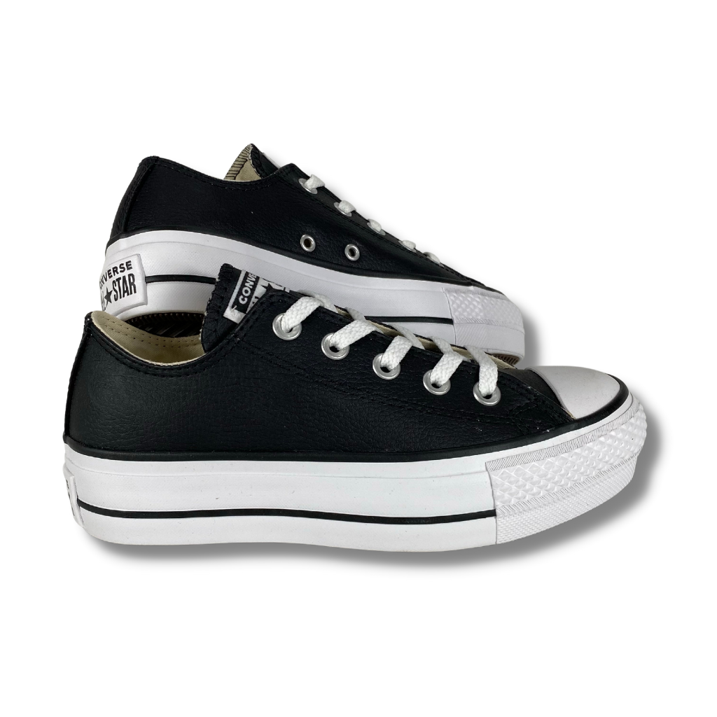 Tênis Converse Chuck Taylor All Star Platform Lift Hi Preto Sintético  Unissex - Original