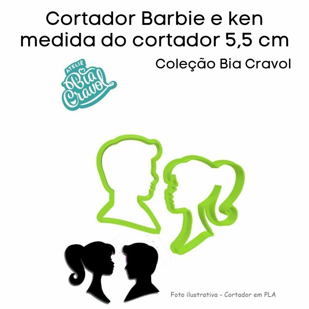 Cortador Carro da Barbie 6cm