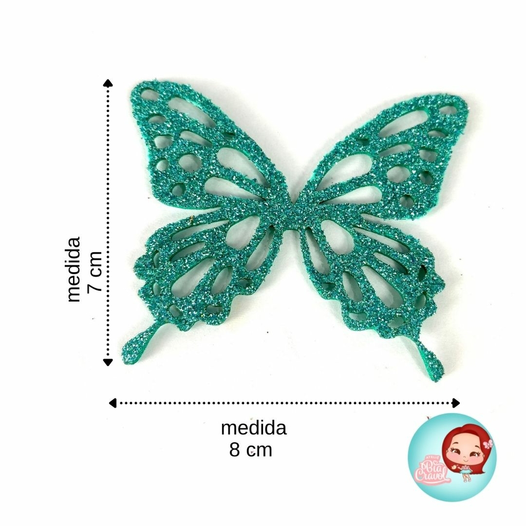 Topo de Bolo Borboletas Mod.1