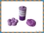 Violeta Fluorescente - corante para Biscuit - Saramanil - comprar online