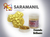 Dourado - Pó brilhante - Saramanil