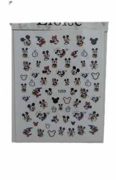 Sticker Eloise, de Mickey y Minnie - Valkiria Insumos Nails