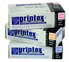 Guantes de Nitrilo Printex negros 100und