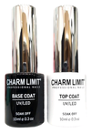 Base/top coat/top cristal Charm Limit Aprobados 10ml
