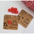 35 peças Tag Natalina - Rudolph - Rena + 35 Pompons na cor vermelha -Diy