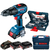 COMBO PARAFUSADEIRA/FURADEIRA DE IMPACTO 18V GSB18V-50 + KIT DE BITS E BROCAS 41 PEÇAS - 2607017396 - BOSCH