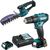 COMBO PARAFUSADEIRA HP333DWYX3 + APARADOR UH201DZ 12V - MAKITA