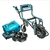 COMBO CARRINHO DUC180Z + 4 BATERIAS 5.0 AH + CARREGADOR DUPLO + MALETA - DCU180Z-KIT - MAKITA