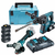 COMBO MARTELETE DHR263Z + ESMERILHADEIRA DGA504Z + 4 BAT. 3AH + CARREGADOR+ MALETA MPAC - DHR263Z-KIT-220V - MAKITA