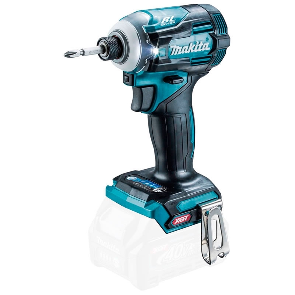 PARAFUSADEIRA DE IMPACTO A BATERIA 40V XGT 220 N.M TD001GZ MAKITA