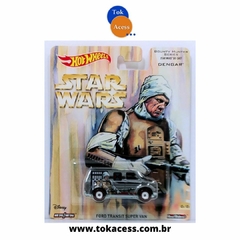 Miniatura 1:64 Hot Wheels - Premium - Star Wars - Bounty Hunter Dengar - Ford Transit Super Van