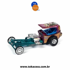 Miniatura 1:64 Johnny Lightning - Rat Fink - Custom Dragster - comprar online