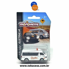 1:64 MAJORETTE - Miniatura Van - 13cabs Australia branco