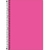 Caderno 1/4 Tilibra Neon Espiral S/ Pauta 80 Fls Pink - comprar online
