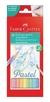 Lapis de Cor Faber Castell Ecolapis Aquarelável Pastel 10 Cores