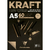 Bloco Kraft Clairefontaine Brown & Black 90 g/m² A5 60 Fls