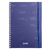 Caderno Nalí A4 Folhas Brancas Azul Marinho