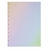 Refil Caderno Inteligente Rainbow Pautado Medio 30 Fls