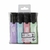 Caneta Marca Texto Bismark Pastel Marker 4 Cores - comprar online