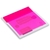 Bloco Adesivo Maxprint Transparente Rosa - comprar online