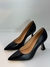 SCARPIN LUIZA BARCELOS SALTO ALTO BICO FINO - PRETO - comprar online