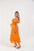 VESTIDO AMISSIMA MIDI JULY - LARANJA