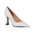 SCARPIN LUIZA BARCELOS SALTO ALTO BICO FINO - OFF WHITE - loja online