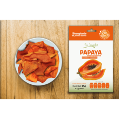 Papaya Deshidratada 15g (Caja 12 piezas) - CASA MAREGAL