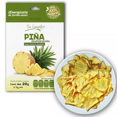 Piña Deshidratada 20g (Caja 12 piezas)