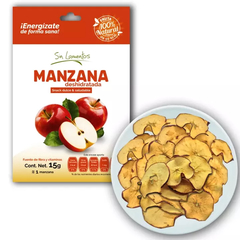 Manzana Deshidratada 15g (Caja 8 piezas)