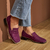 LOAFER BICO QUADRADO COM TRAVESSA COURO NOBUCK JANE - comprar online