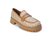 SAPATO LOAFER TRATORADO PALHA CARAMELO E COURO VENETO COCONUT - comprar online