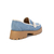 SAPATO LOAFER TRATORADO JEANS STONADO BRUCE E COURO VENETO OFF WHITE na internet