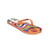 CHINELO PVC MARBLE RAINBOW LARANJA