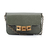 BOLSA SHOULDER CORRENTE MADEIRA COURO FLOATER BAG ARMY