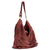 1BOLSA SHOPPER TIRINHAS COURO SNAKE REVERTIDO E VENETO SIENA - comprar online