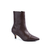 BOTA SALTO BAIXO COURO KUBRICK MARROM - comprar online